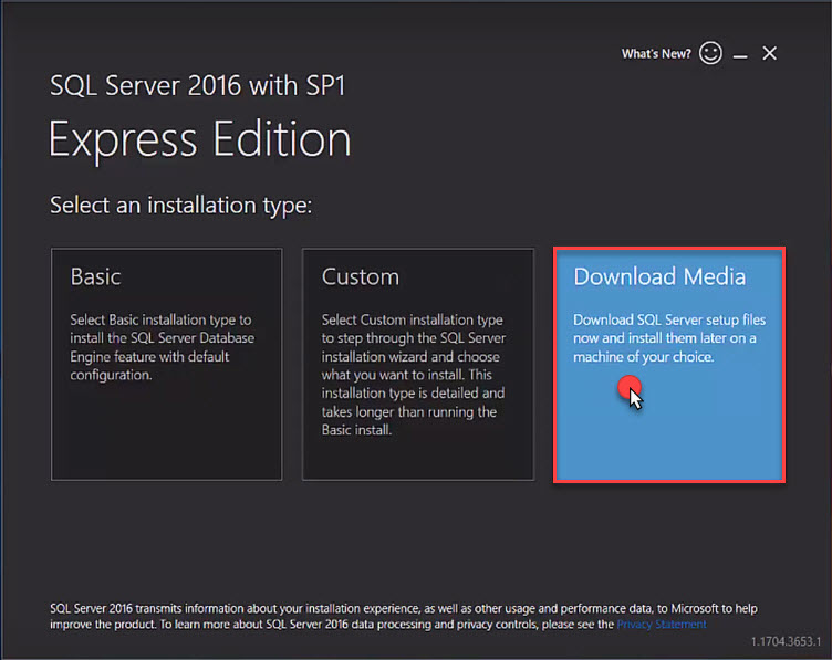 2.1.3.a. SQL Express Server Kurulumu – SambaPOS Knowledgebase