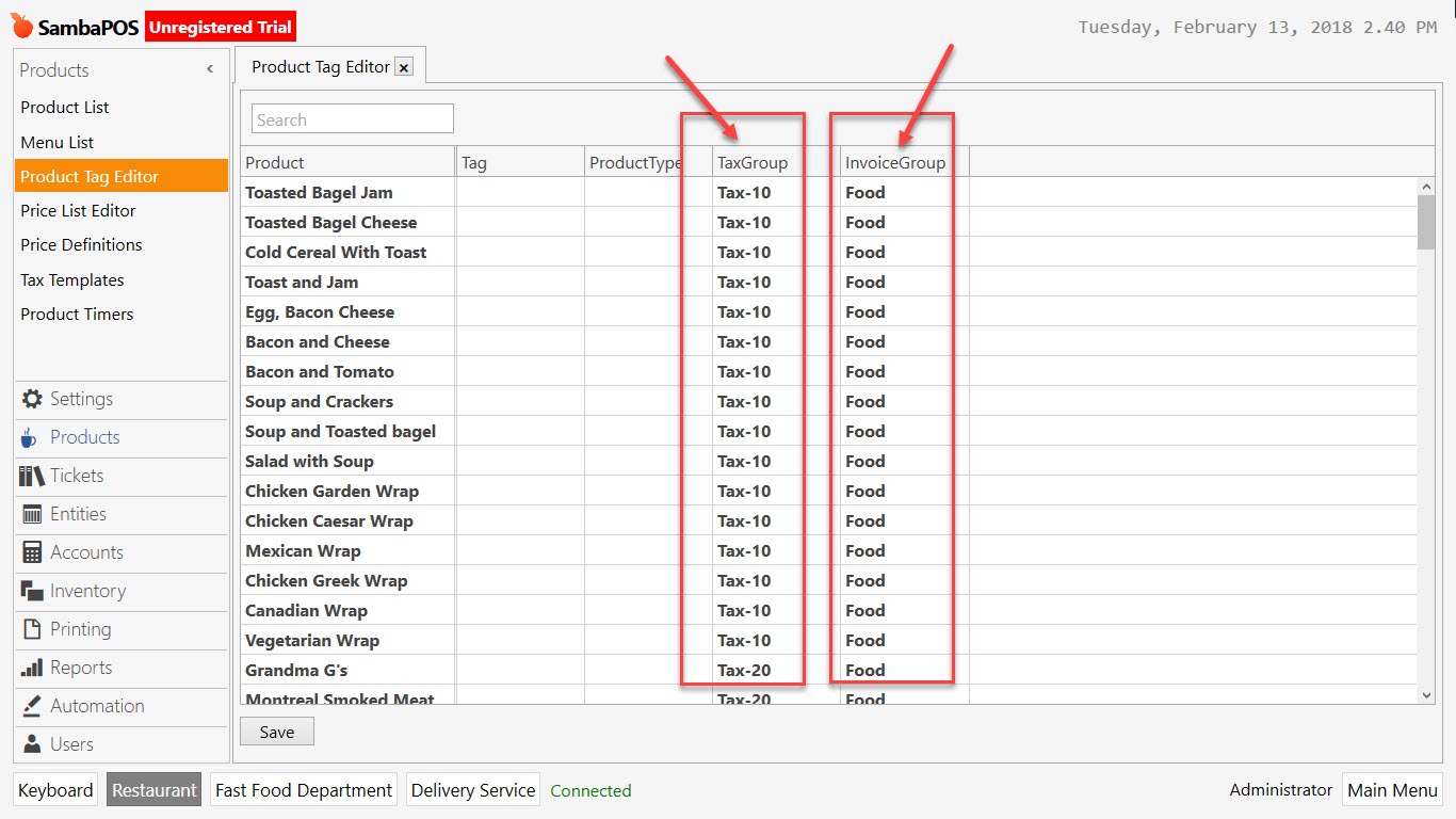 2.3.14.c. How to Print Invoice and Dispatch Note? – SambaPOS Knowledgebase